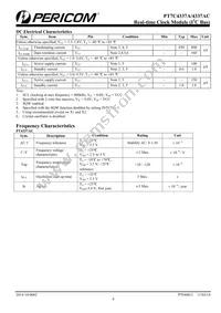 PT7C4337ACSEX Datasheet Page 4