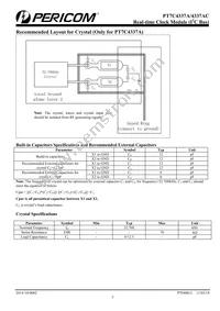 PT7C4337ACSEX Datasheet Page 5