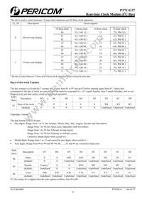 PT7C4337LEX Datasheet Page 12
