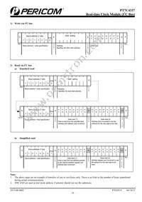 PT7C4337LEX Datasheet Page 19