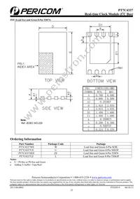 PT7C4337LEX Datasheet Page 23