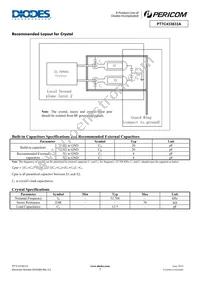 PT7C433833AUEX Datasheet Page 7