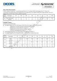 PT7C433833AUEX Datasheet Page 11