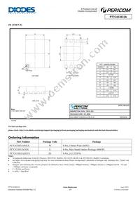 PT7C433833AUEX Datasheet Page 19