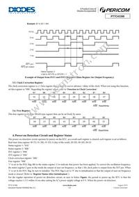 PT7C43390LE Datasheet Page 15