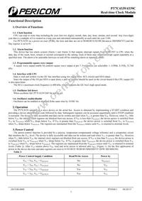 PT7C4339UEX Datasheet Page 7
