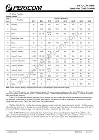 PT7C4339UEX Datasheet Page 13