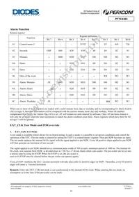 PT7C4363WE Datasheet Page 14