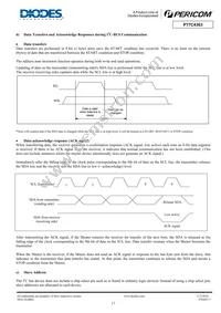 PT7C4363WE Datasheet Page 17