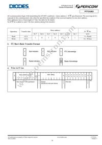 PT7C4363WE Datasheet Page 18