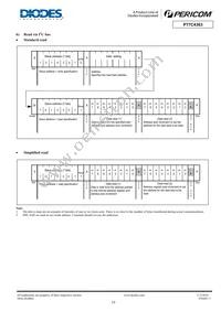 PT7C4363WE Datasheet Page 19