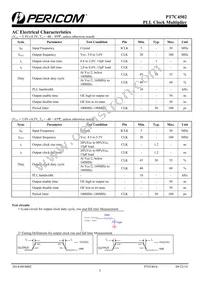 PT7C4502-2WF Datasheet Page 5