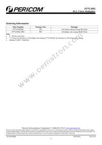 PT7C4502-2WF Datasheet Page 6