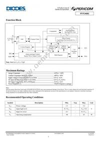 PT7C4563ZEE Datasheet Page 3