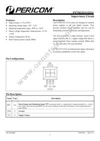 PT7M1233A-15TCE Datasheet Cover