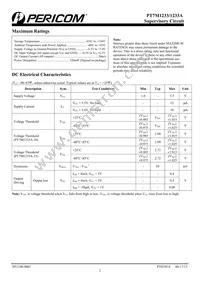 PT7M1233A-15TCE Datasheet Page 2