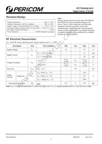 PT7M1818-5TE Datasheet Page 2