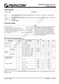 PT7M6140CLTA3E Datasheet Page 3