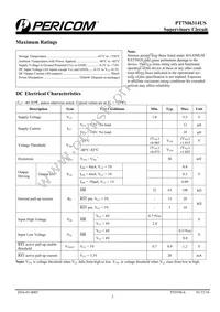 PT7M6314US30D4TBE Datasheet Page 2