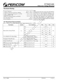 PT7M6834WD1C3EX Datasheet Page 4