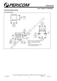 PT8A2514APE Datasheet Page 6