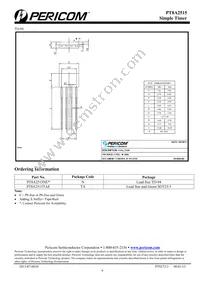 PT8A2515TAEX Datasheet Page 6