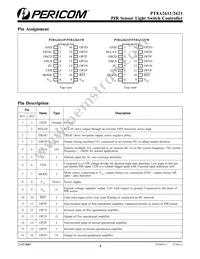 PT8A2621WEX Datasheet Page 4