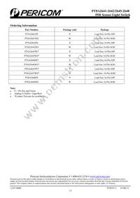 PT8A2648WE Datasheet Page 13