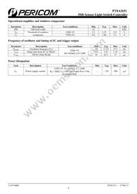 PT8A2651WEX Datasheet Page 4