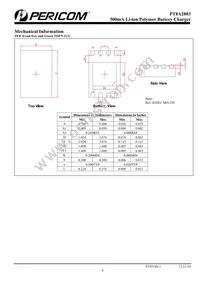 PT8A2803ZEE Datasheet Page 8