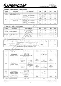 PT8A3307LPEX Datasheet Page 4