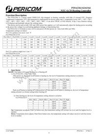 PT8A3362SEX Datasheet Page 6