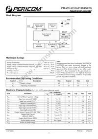PT8A3514CPEX Datasheet Page 2