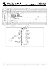PT8A6311PE Datasheet Page 2