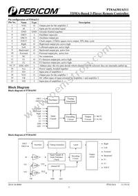 PT8A6311PE Datasheet Page 3