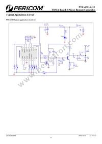 PT8A6311PE Datasheet Page 8