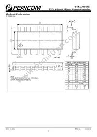 PT8A6311PE Datasheet Page 13