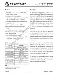 PT8A977BWEX Datasheet Cover