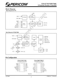 PT8A977BWEX Datasheet Page 2