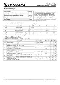 PT8A991APE Datasheet Page 3