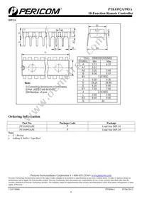 PT8A992APE Datasheet Page 9