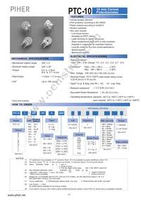 PTC10LH01-503A1010 Datasheet Cover