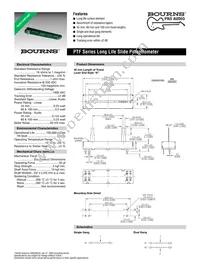 PTF60-084T-503B2 Datasheet Cover