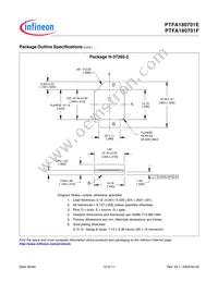 PTFA180701FV4R0XTMA1 Datasheet Page 10