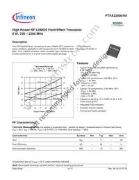 PTFA220081MV4S500XUMA1 Datasheet Cover