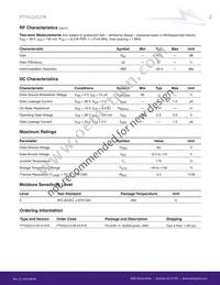 PTFA220121M-V4 Datasheet Page 2