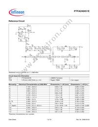 PTFA240451E V1 R250 Datasheet Page 7