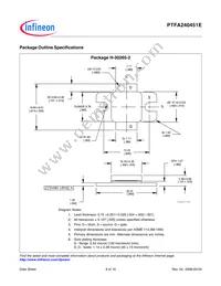 PTFA240451E V1 R250 Datasheet Page 9