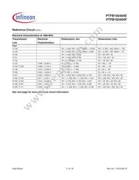 PTFB183404E-V1-R250 Datasheet Page 11