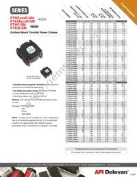 PTHF75R-50SM Datasheet Cover